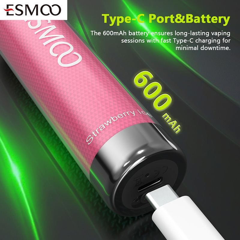 ESMOO A8b Crystal Vape Disposable Ecig