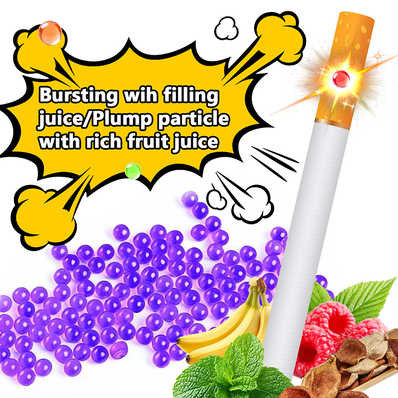 ESMOO Cigarette Burst Beads