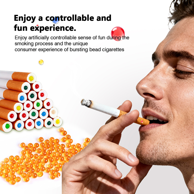ESMOO Cigarette Burst Beads