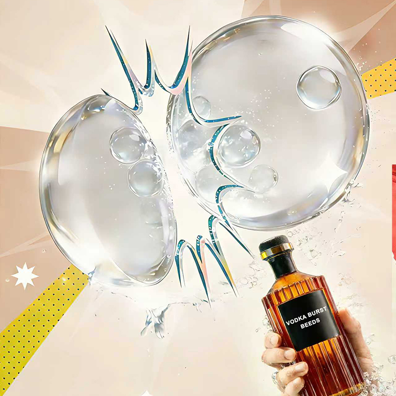 Vodka Cigarette Burst Beads