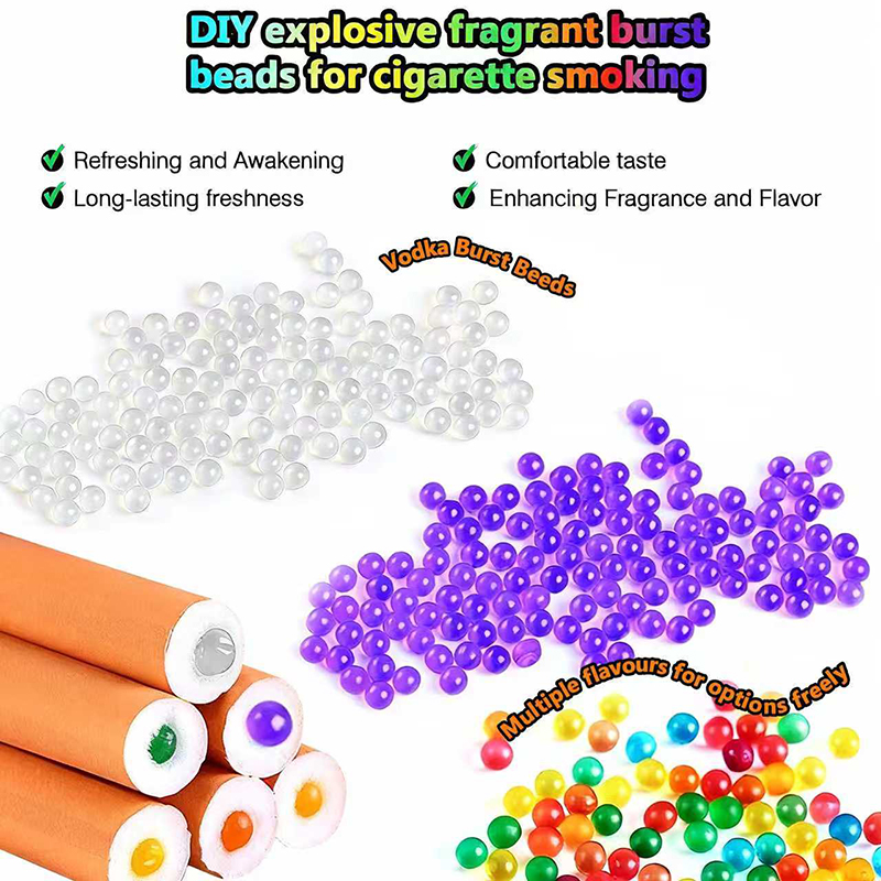 Vodka Cigarette Burst Beads